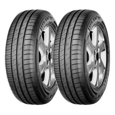 Imagem de Kit 2 Pneus 195 55R15 Efficientgrip Performance 85h SL Goodyear, Preto