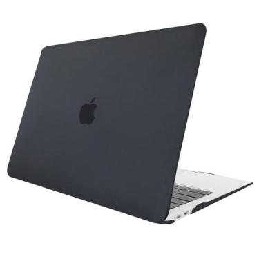 Imagem de Capa Case Compativel com Macbook PRO 16" TOUCHBAR A2141 - PRETO FOSCO 