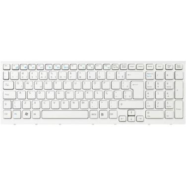 Imagem de Teclado para Notebook Sony Vaio VPCEB23fx - BestBattery, Branco