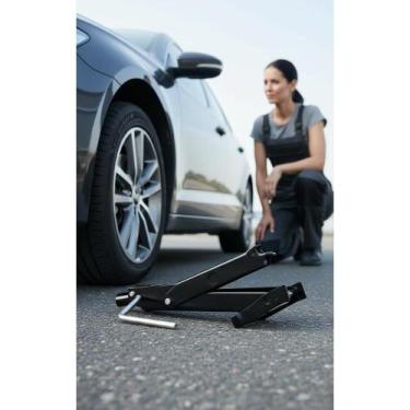 Imagem de Macaco Automotivo Universal 600kg: Troca Pneu Rápida - Congratulations