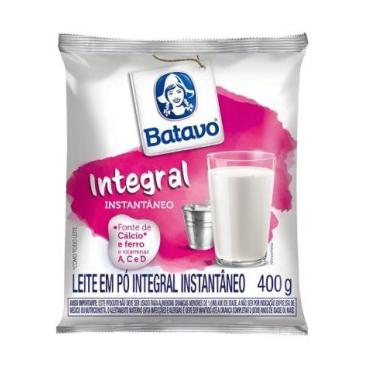 Imagem de Leite Em Pó Integral 400g - Batavo - Parmalat