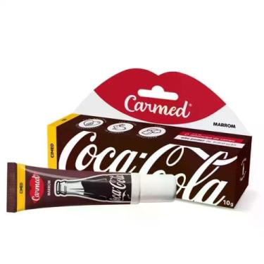Imagem de Hidratante Labial Coca Cola Marrom Carmed 10G
