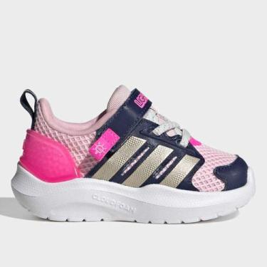 Imagem de Tênis Infantil Adidas Lightorama, Rosa, Azul, 21