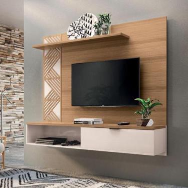 Imagem de painel suspenso grid 1.60 freijo c/ off white - hb 