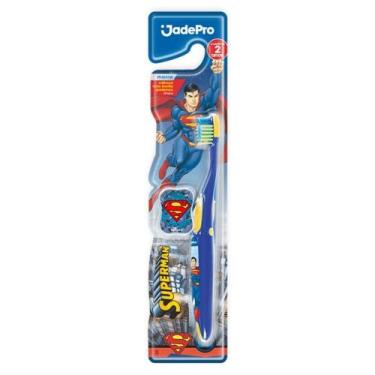 Imagem de Superman Escova Dental Infantil com Protetor JadePro