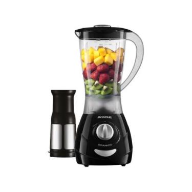 Imagem de Liquidificador mondial power c/ 3 velocidades preto 500w 220v, Preto, 