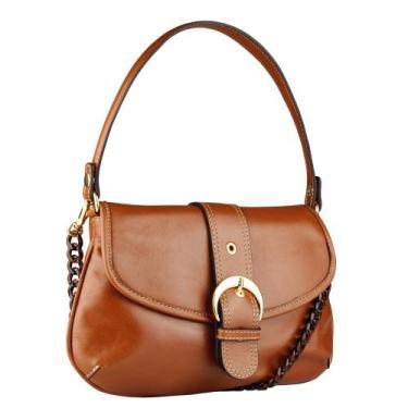 Imagem de Bolsa Média Melissa Linea Bella 5529, Marrom, Feminino, Único