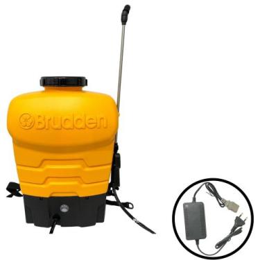 Imagem de Pulverizador Bomba Costal Elétrico Á Bateria 12v 20l Brudden, LARANJA