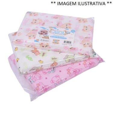 Imagem de TRAVESSEIRO PARA BEBÊ MINASREY CARÍCIA 29x19x3cm SORTIDO, ROSA