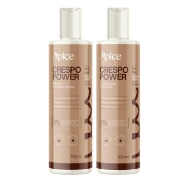 Imagem de Kit Shampoo e Cond Crespo 300g Apice - Apice Cosméticos