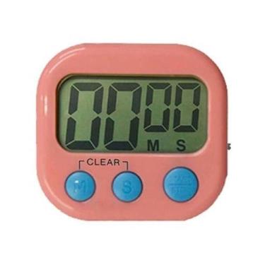 Imagem de Timer Digital Temporizador De Cozinha Contagem Regressiva Cronômetro C