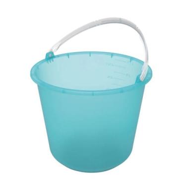 Imagem de Balde Plástico Multi Lar Verde Água 12 litros - Metasul