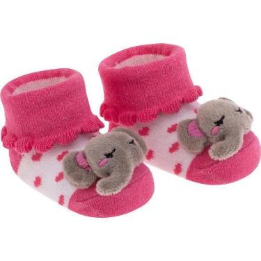 Imagem de Meia bebê feminino bichinho pimpolho (rn)