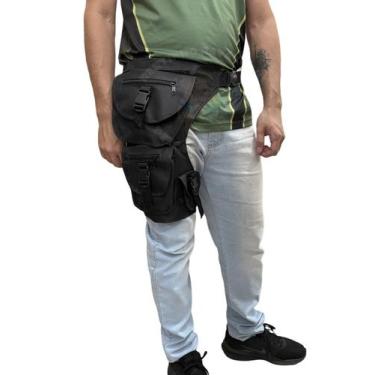 Imagem de Pochete De Perna Cartucheira 6 Bolsos Pesca Camping e Trilha - C.MARIT