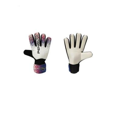Imagem de Luva de Goleiro Delta 1 XXIII Branco e Vermelho Penalty, 10
