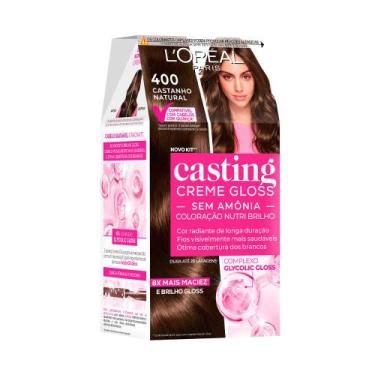 Imagem de Tintura Casting Creme Gloss Castanho Natural 400