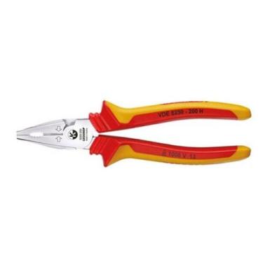 Imagem de Alicate universal 8 isol vde 8250-200h 091896 gedore, Vermelho