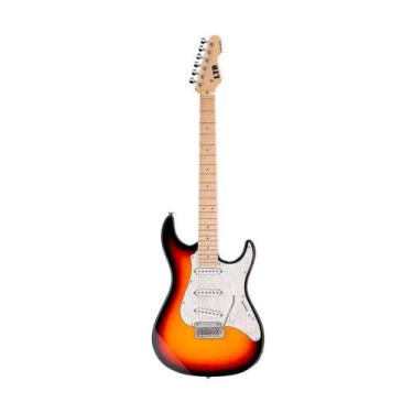 Imagem de Guitarra esp ltd lsn200wn strato sunburst 3 tone