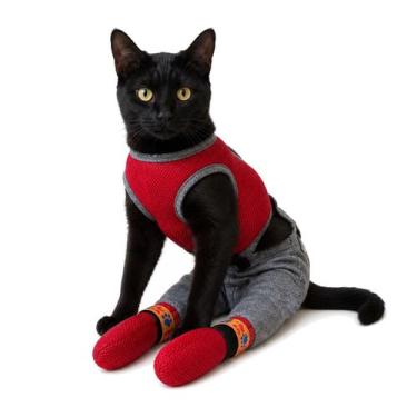 Imagem de Roupa Protetora Para Gato Paraplégico - Vani Pet, 2