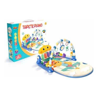 Imagem de Tapete Infantil Educativo Emborrachado Colorido - 99 TOYS