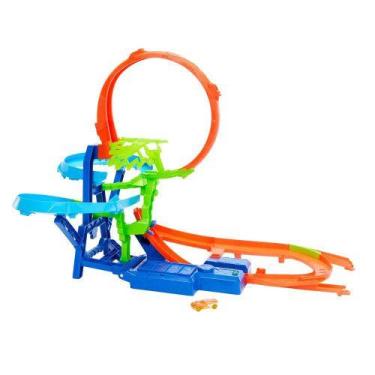 Imagem de Hot Wheels Pista de Brinquedo Choque Multi Aéreo Mattel