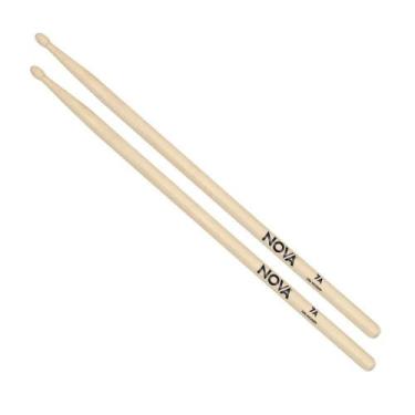 Imagem de Baqueta 7a Ponta de madeira Nova - Vic Firth