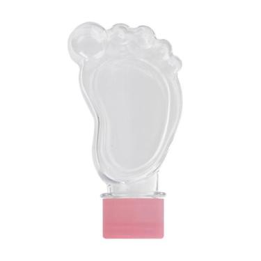 Imagem de Baleiro Pezinho Rosa BB 85ml com 10 unidades  Mirandinha