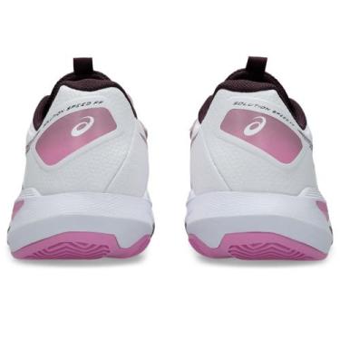 Imagem de Tênis ASICS Solution Speed Ff 4 Saibro - Feminino - Branco/Roxo, 37