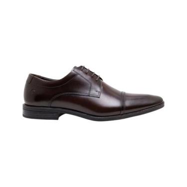 Imagem de Sapato social democrata metropolitan vega 055201 mahogany, Mahogany, 4