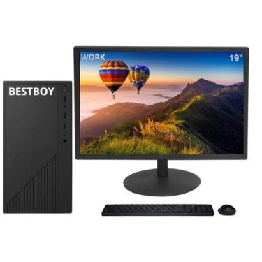 Imagem de Computador Office Bestboy Intel Core I5 2º 16gb Ram Ssd 512gb 230w Kit