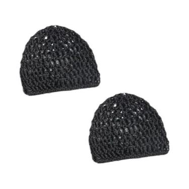 Imagem de Gorro De Crochê Vazado Sem Aba Respirável Para Outono Inverno, Touca D