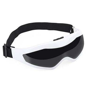 Imagem de Massageador de olhos elétrico, dispositivo de cuidados com os olhos com vibração magnética antifadiga proteção para os olhos secos para alívio de fadiga