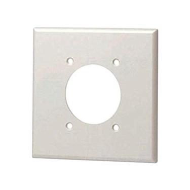 Imagem de Leviton 80726 Placa de tomada de dispositivo com montagem embutida de 2,15 polegadas de diâmetro, marrom