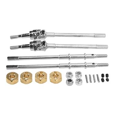 Imagem de Eixo dianteiro traseiro CVD de eixo dianteiro, estável e durável, confiável e resistente a arranhões, excelente eixo dianteiro CVD para carro RC 1/10