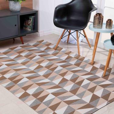 Imagem de Tapete Sala Quarto 2,50 metros Geometrico Jacquard