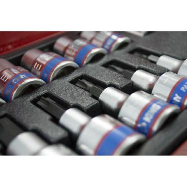 Imagem de Jogo Soquetes Tork Encaixe 3/8 E 1/2 20 Pç 7120Pr King Tony