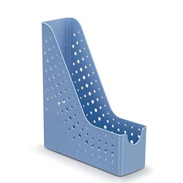 Imagem de porta revistas azul pastel blistado Maxcril