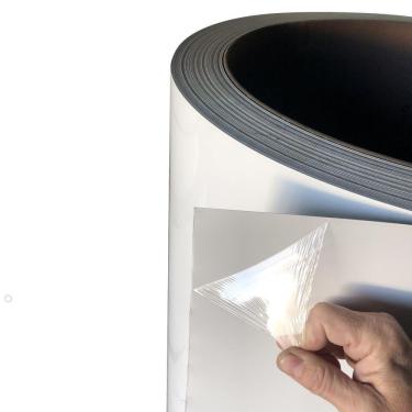 Imagem de Bobina Pintada Branca 60Cm X 2Mts Calha Rufo Pingadeira