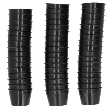 Imagem de 50 pçs fixador de raiz hidropônica sem solo cestas para plantação de plantas recipientes hidropônicos para hidroponia orquídeas aquaponia