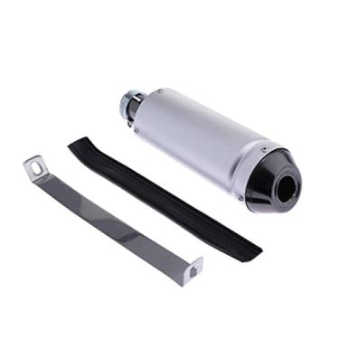Imagem de Kokiya Motocicleta 28mm Silenciador de Escapamento Cano de Universal para 50 125cc ATV