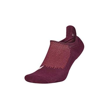 Imagem de Nike Meias de corrida masculinas invisíveis de lã Spark, 1 par (homens 35-37, mulheres 38-39, Bordeaux (SX7208-610)/Ember Glow)
