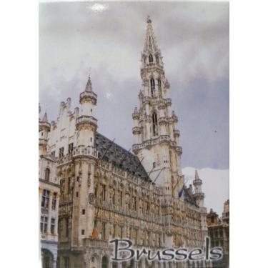 Imagem de Brussels Belgium Fridge Collector's Souvenir Magnet 6.4cm X 8.9cm