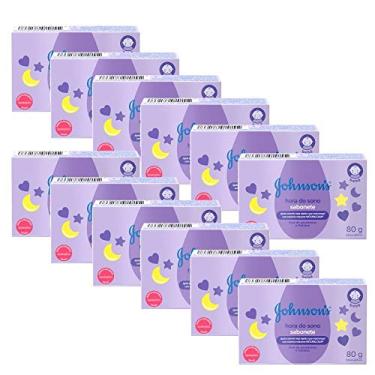 Imagem de Kit com 12 Sabonetes Barra Hora do Sono Johnson's Baby 80g
