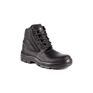 Imagem de BOTA DE SEGURAÇA BRACOL 4018BAMS1662LL BICO COMPOSITE COURO PRETO LISO C.A 43938 Tamanho:45