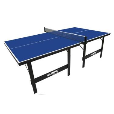 Mesa De Tênis De Mesa, Ping Pong, Com Kit Completo, Olimpic, MDP 15mm,  Klopf, Cód. 1005