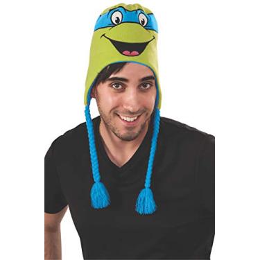 Imagem de Rubie's Costume Co. Chapéu masculino de fantasia de Tartarugas Ninja, Leonardo Laplander, Multicor, tamanho nico