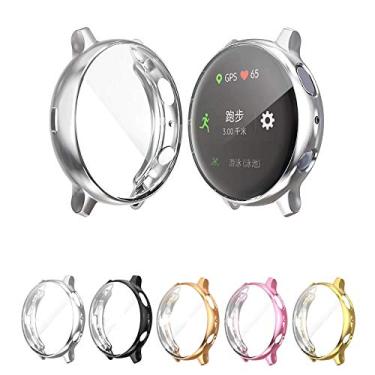 Imagem de Capa Case para Samsung Galaxy Watch Active 2 44mm SM-R820 e SM-R825 - Marca Ltimports (Prata)