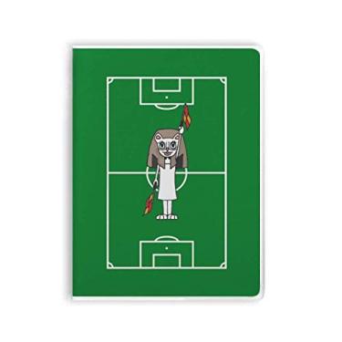 Imagem de Caderno de árbitro Offside Bandeira de árbitro Gato Múmia Capa Diário Capa Macia