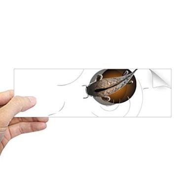 Imagem de DIYthinker Adesivo retangular de para-choque Tradition Chinese Fish Lucky para notebook janela decalque
