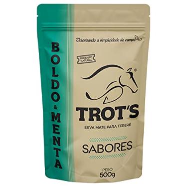 Imagem de ERVA MATE PARA TERERÉ 500G SABOR BOLDO E MENTA TROT'S